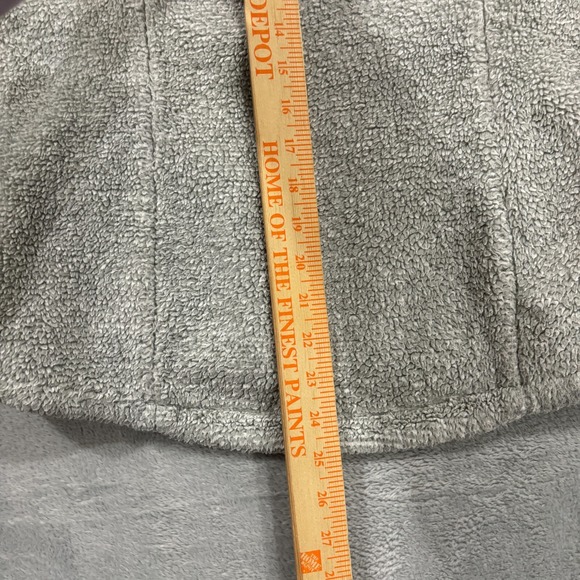 THE NORTH FACE Jacket Women's Small‎ Gray Zip Up Fleece Polartec Mock Neck - Picture 7 of 8